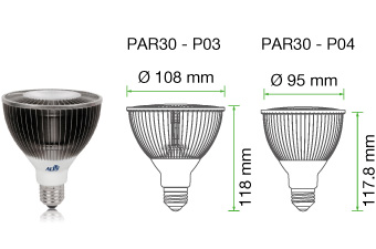PAR30投射燈(IP68)-E26 / 24