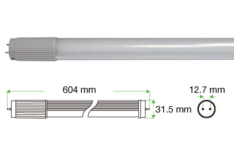 T8 燈管 V4 (HPF) T02 - 2 feet(Euro Spec.)